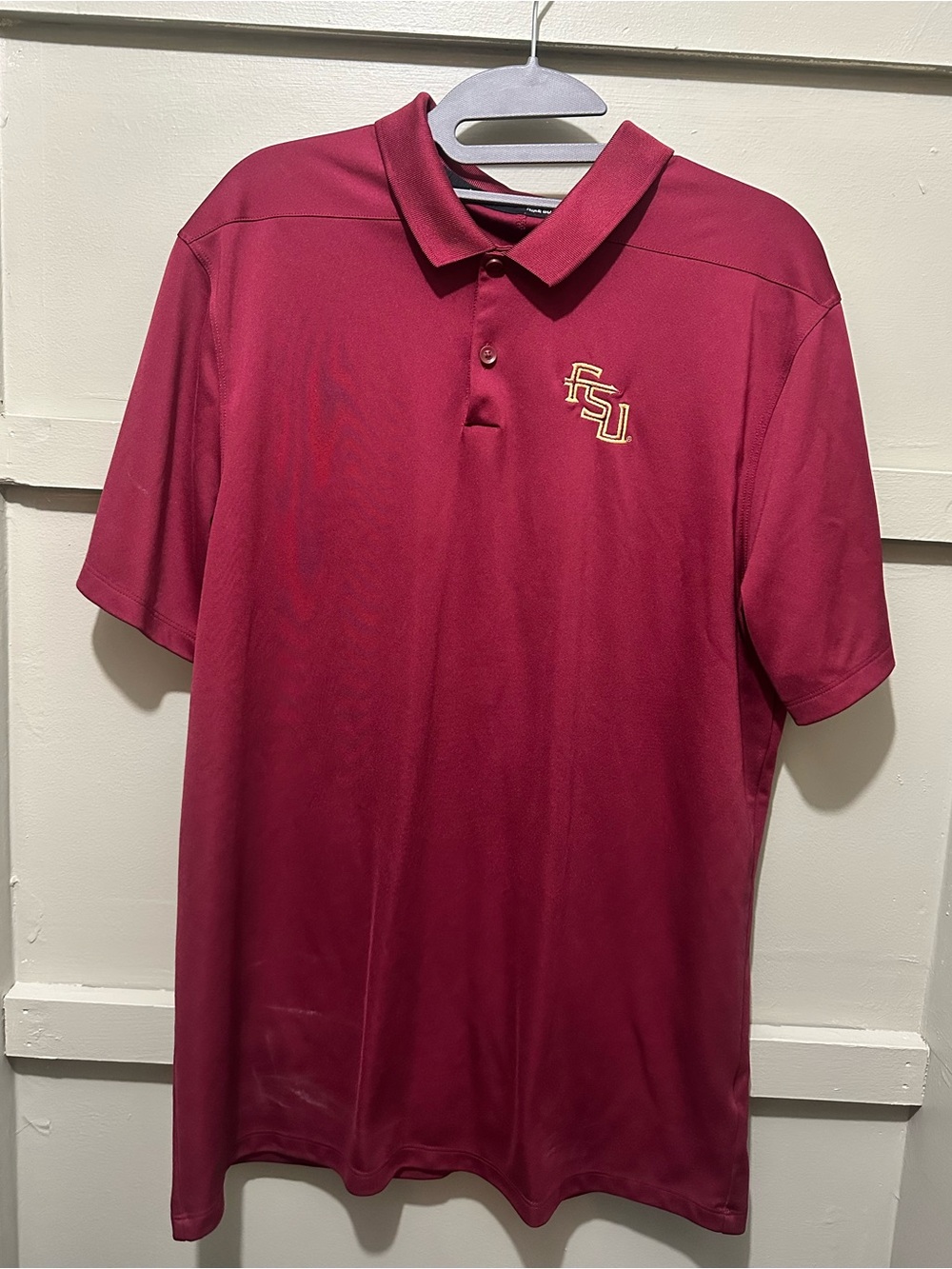 Men's FSU Garnet Nike Golf Polo